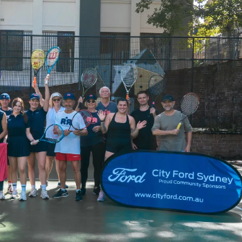 How City Ford Sydney Is Supporting RALLY4EVER's Mission to Improve Mental Health Through Tennis image