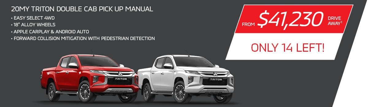 Mitsubishi 20MY Triton 4x4 DEMO Large Image