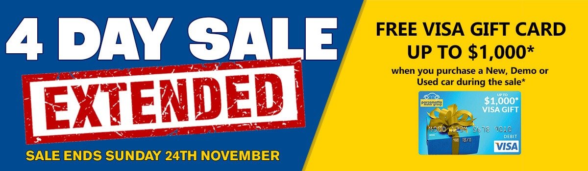 4 Day Sale - FREE Visa Gift Card* Large Image