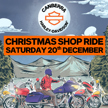 Canberra H-D Christmas Shop Ride image