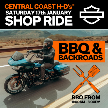 Central Coast H-D® BBQ & Backroads Shop Ride image