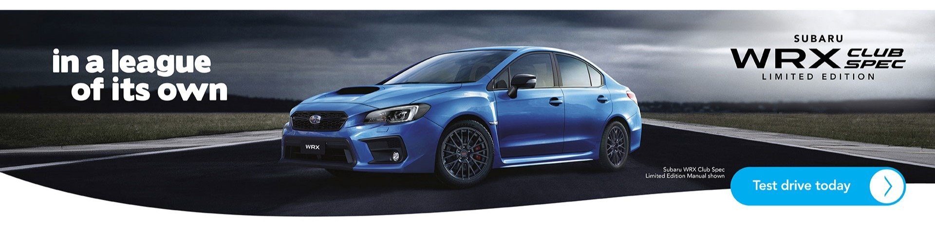 Limited Edition Subaru WRX Club Spec