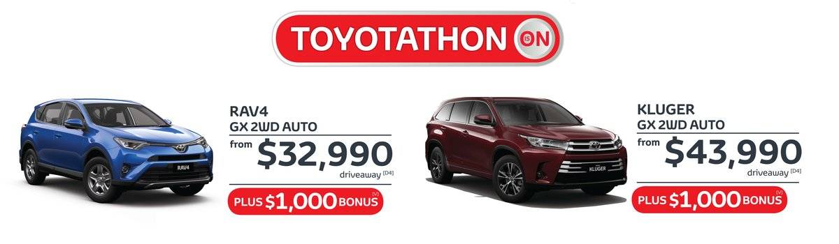 Waverley Toyota's Great Value, still feeling it sale on Rav4 and Kluger Large Image
