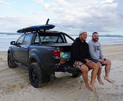 Behind the Scenes at our BT-50 shoot image