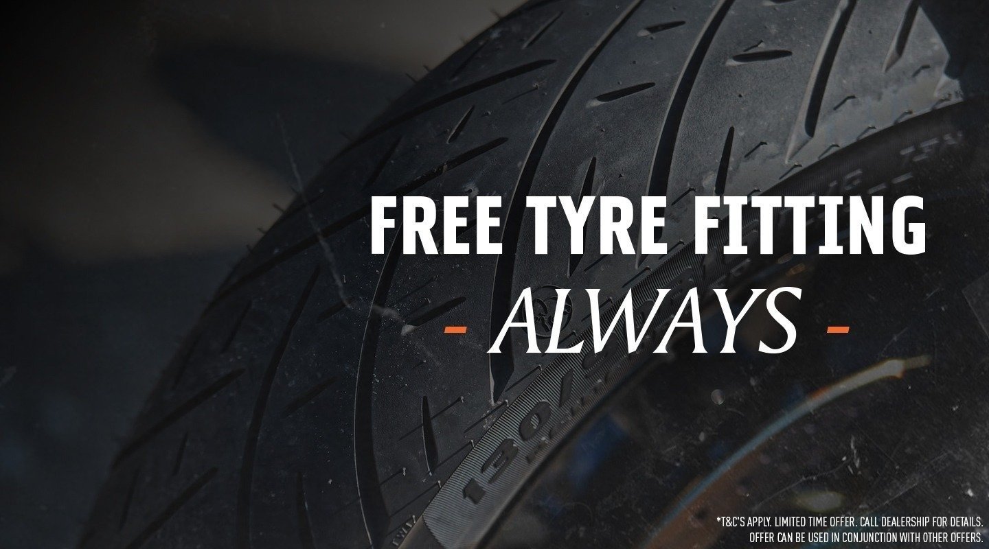 Free Tyre Fitment