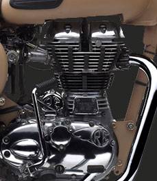 RE Classic Desert Storm ENGINE