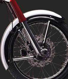 RE Classic Chrome FRONT MUDGUARD