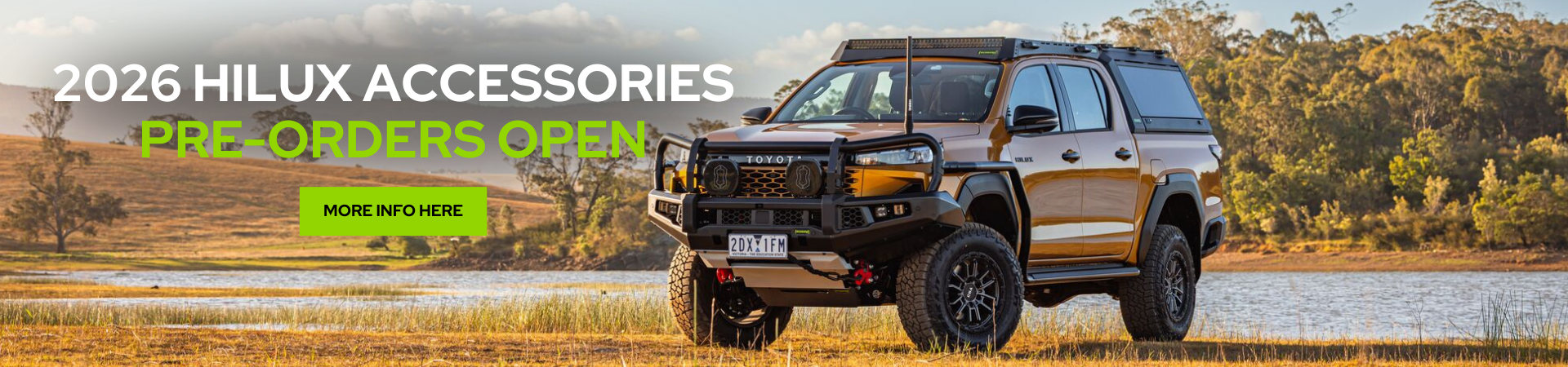 2026 Hilux Accessories - Pre Order Now