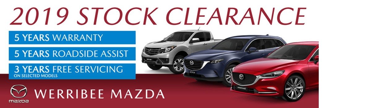 The 2019 Mazda Stock Clearance is on now at Werribee Mazda! Large Image