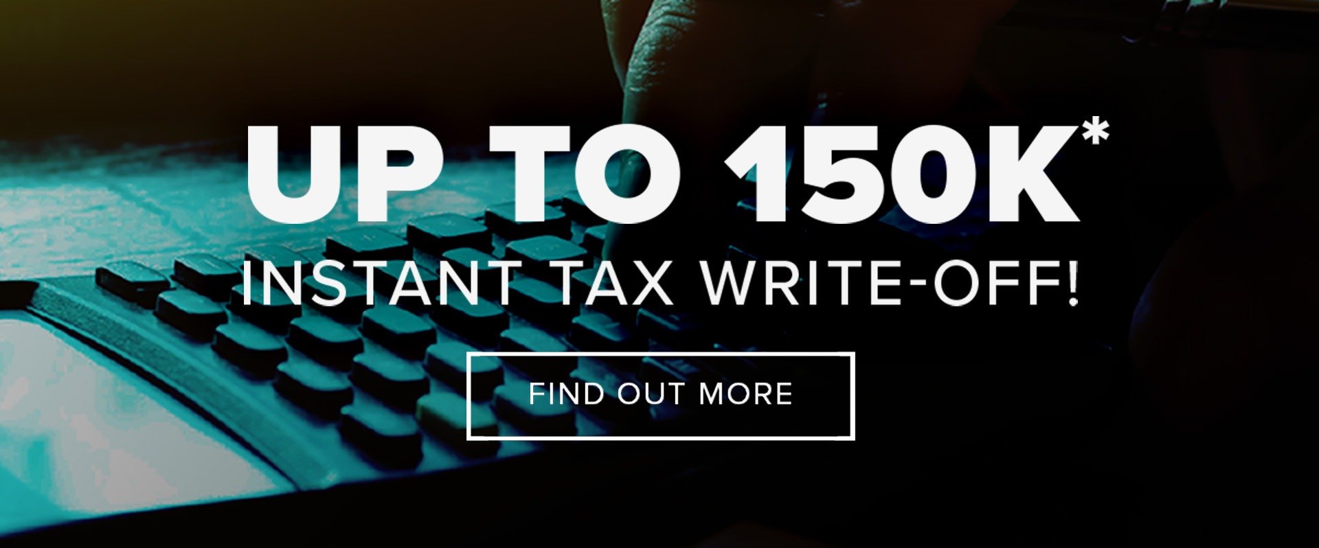 Instant Tax Write off banner