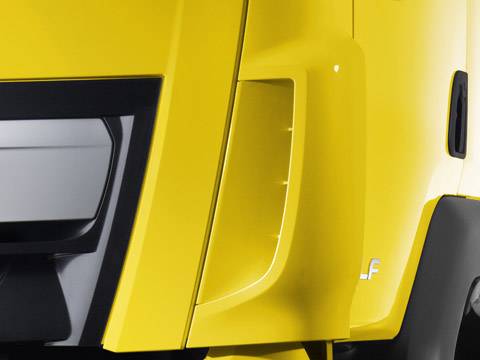 aerodynamic corner deflectors