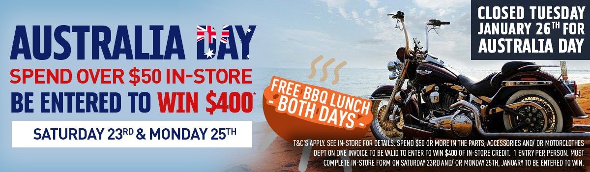 Happy Australia Day From Canberra H-D® Large Image