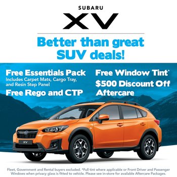Better than great XV deals! Small Image