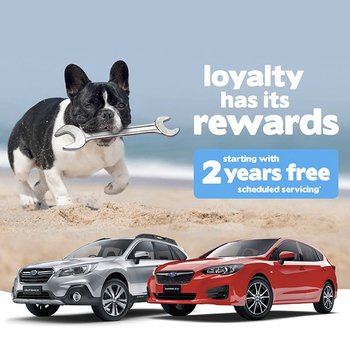 Free 2 Years Scheduled Servicing – Impreza & Outback Small Image