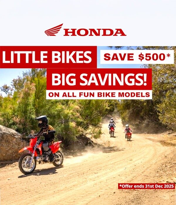 Honda Little Bikes Saving - Powerforce Australia