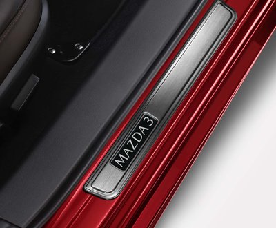 Mazda 3 door name tag image