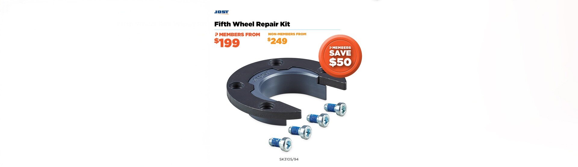 Fifth Wheel Repair Kit
