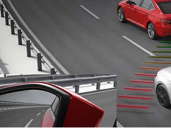 Skoda-Side Assist - Blind Spot Detection