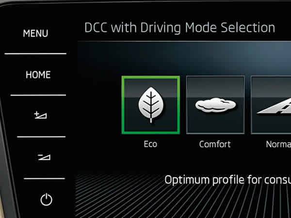 Skoda-Driving Mode Selection