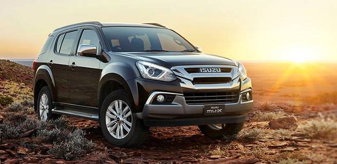 Isuzu MUX inside image