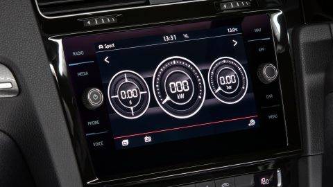 Golf GTI Driving Profile Selection