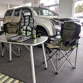 Get $450 worth of Camping Gear with any Isuzu Ute purchase! Small Image