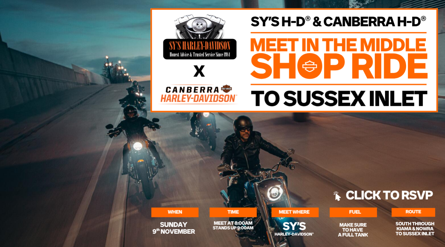 Sy'sHD shop Ride to Sussex Inlet