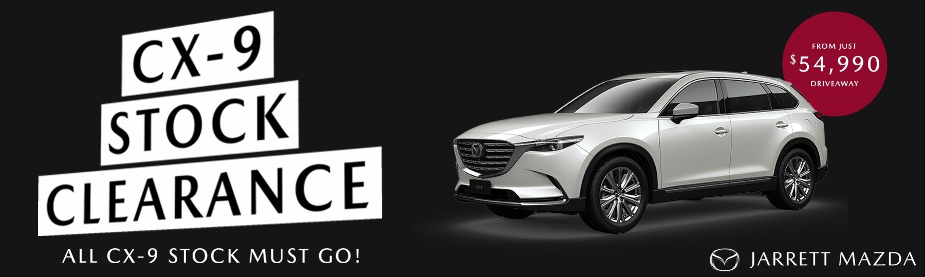 CX-9 Stock Clearance at Jarrett Mazda