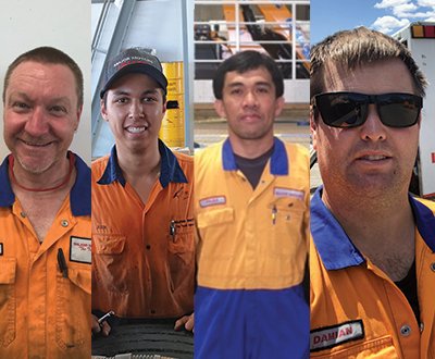 Major Motors Isuzu celebrates their staff image