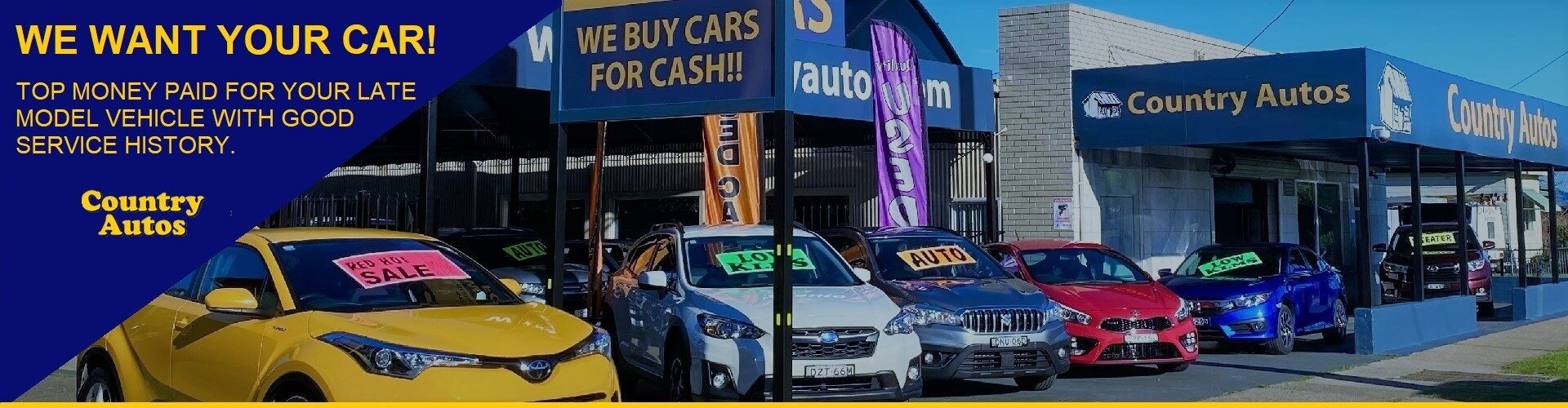 Buy New and Used Cars at our Tamworth Dealership Country Autos