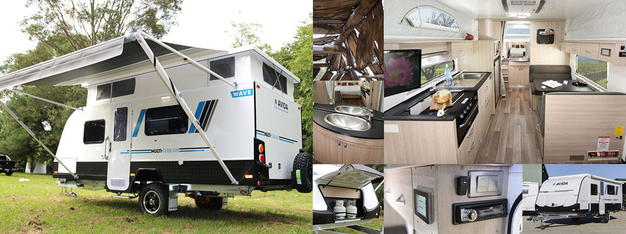 Avida Wave Electric Pop Top Caravan