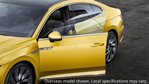 Arteon Frameless side windows