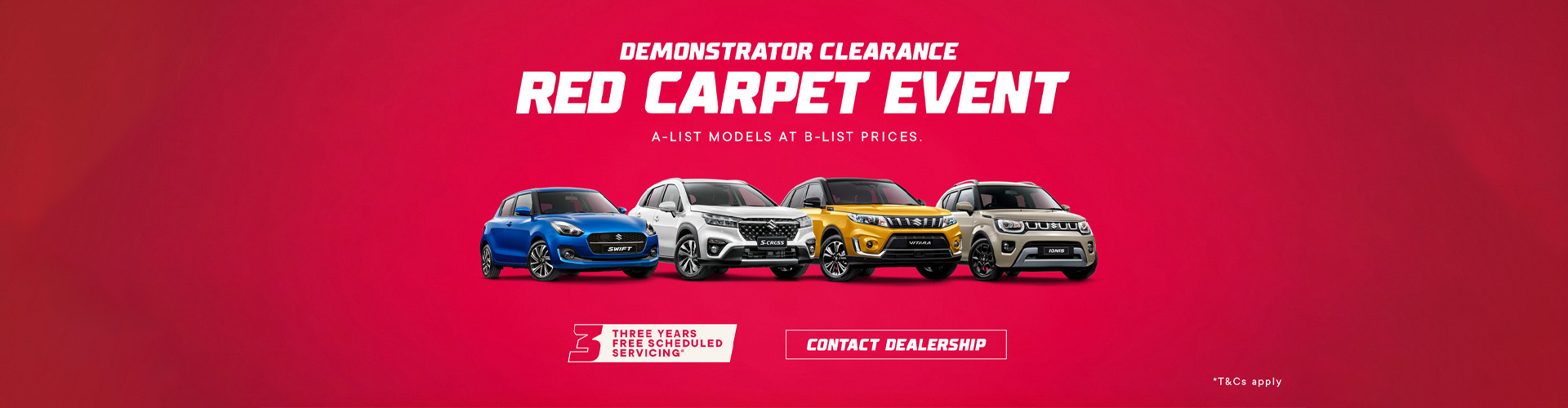 Suzuki Cars Special Offer
