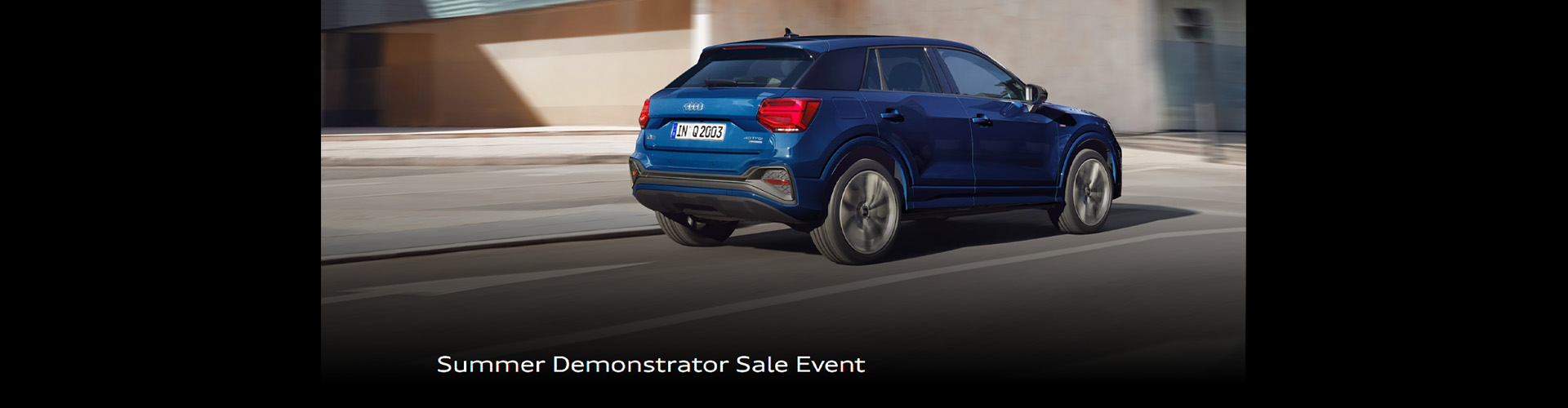 Audi Summer Demonstrator Sale Event