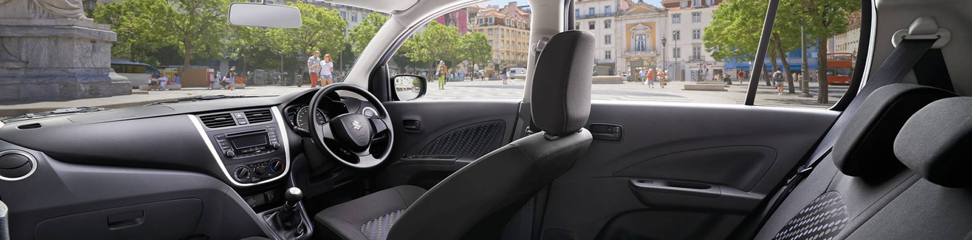 Suzuki Car interior in Geraldton dealership