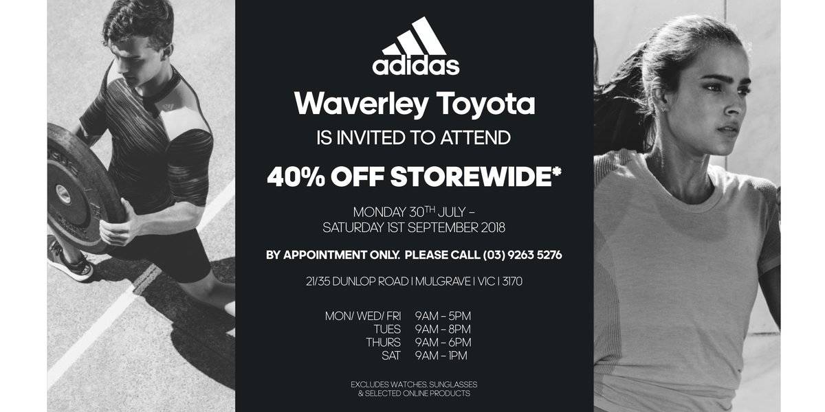 blog large image - Special Adidas Offer - 40% off!