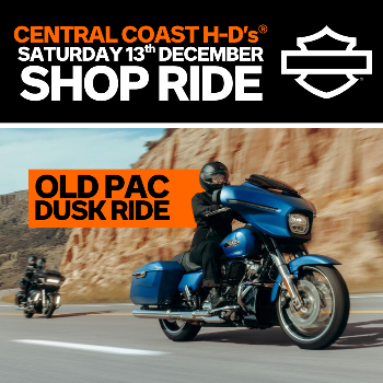 Central Coast H-D® Dusk H.O.G. Ride – Saturday, 13 December image