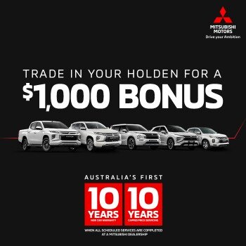 TRADE IN YOUR HOLDEN FOR A $1,000 BONUS Small Image
