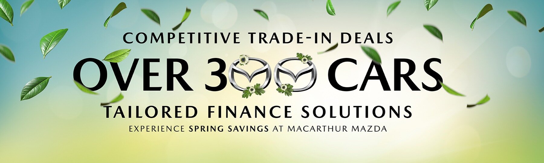 Over 300 Cars Competitive Trade in Deals