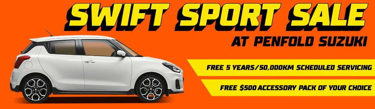 Swift Sport Sale only at Penfold Suzuki! Large Image