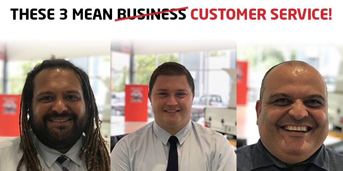 blog large image - Introducing a trio with a head for sales but a passion for service