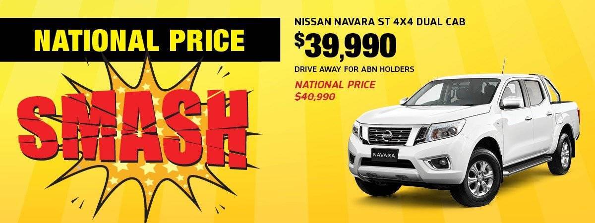 Parry NQ Navara ST price smash