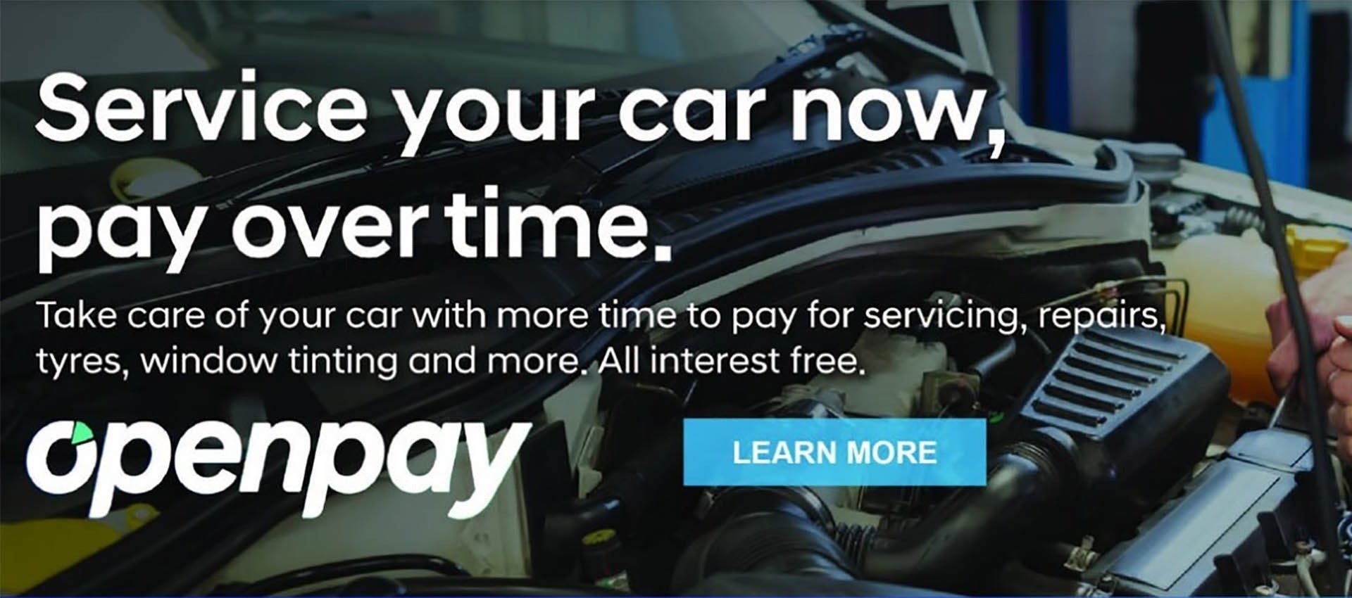 can i buy a car with openpay