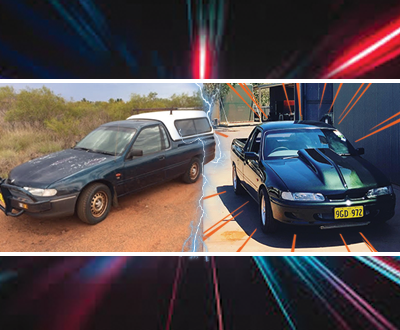 Rags to riches ute that turns heads image