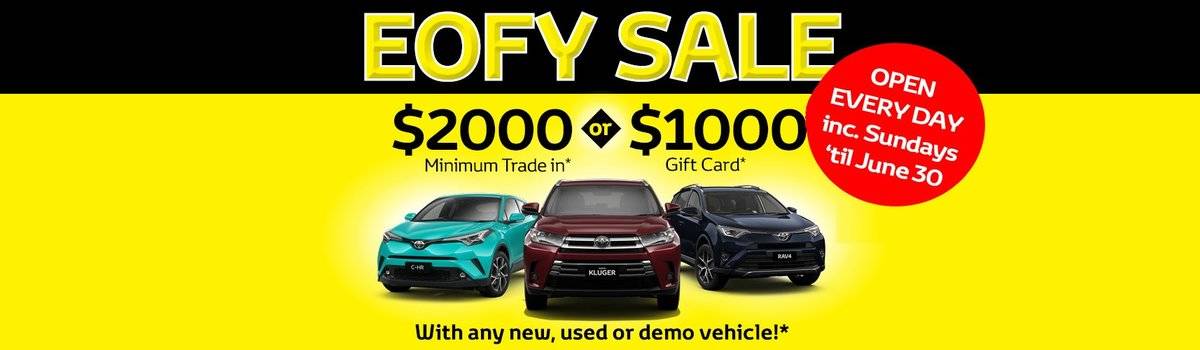 Waverley Toyota's EOFY Sale is on now! Large Image