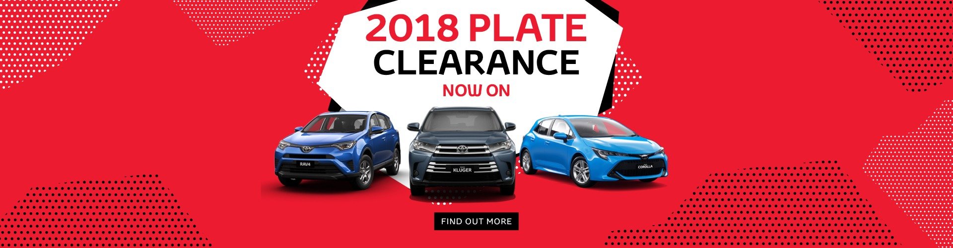 2018 Plate Clearance
