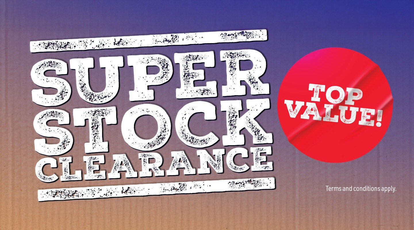 super stock clearance