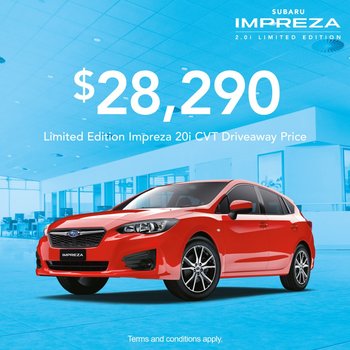 Impreza 2.0i Limited Edition Small Image