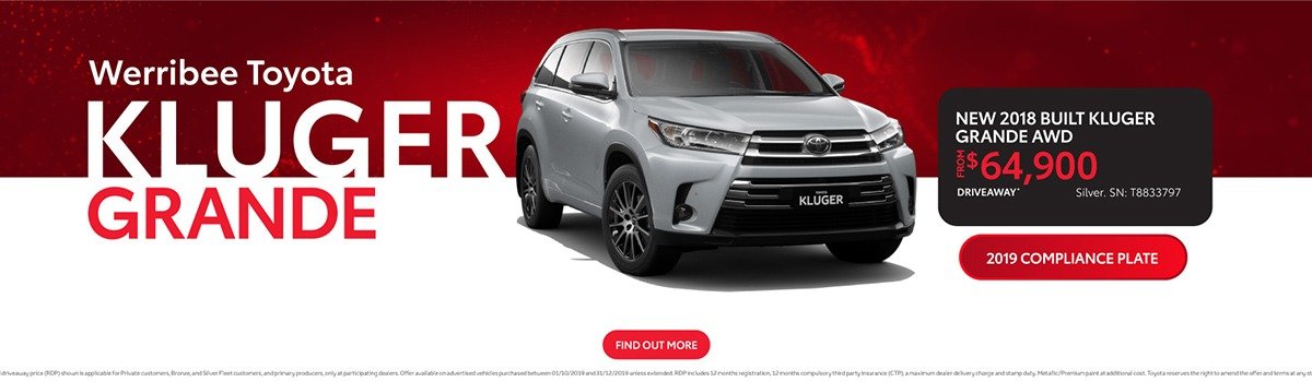 Werribee Toyota - Kluger Grande AWD Large Image