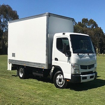 2015 Mitsubishi Canter Pantech 515 Duonic with tailgate loader Small Image